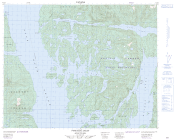 Fish Egg Inlet - 92 M/12 - British Columbia