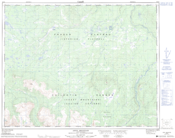 Anvil Mountain - 92 O/6 - British Columbia