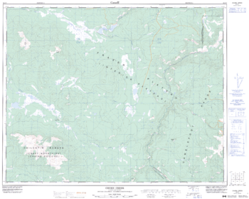 Churn Creek - 92 O/7 - British Columbia