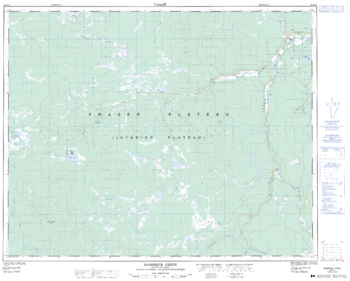 Bambrick Creek - 92 O/11 - British Columbia