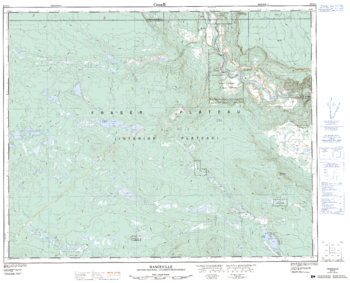 Hanceville - 92 O/14 - British Columbia