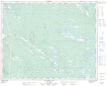 Gustafsen Lake - 92 P/12 - British Columbia