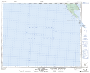 Cape St James - 102 O/14 - British Columbia