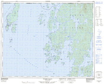 Hunter Island - 102 P/16 - British Columbia