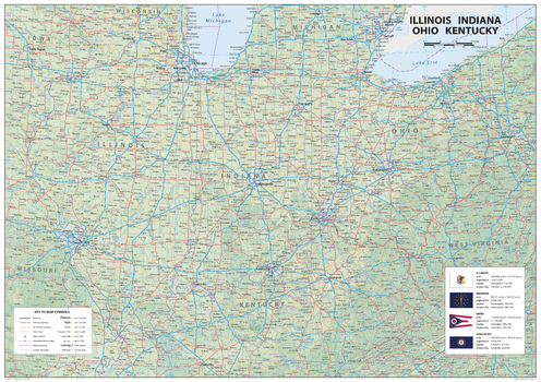 Illinois Indiana Ohio Kentucky