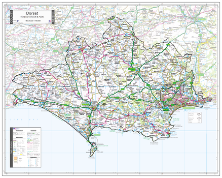 County Map of Dorset