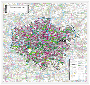 County Map of Greater London