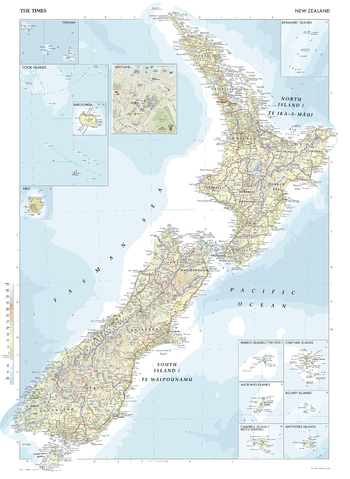 The Times Map of New Zealand
