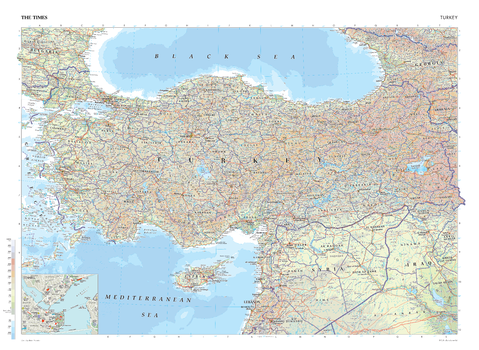 The Times Map of Turkey