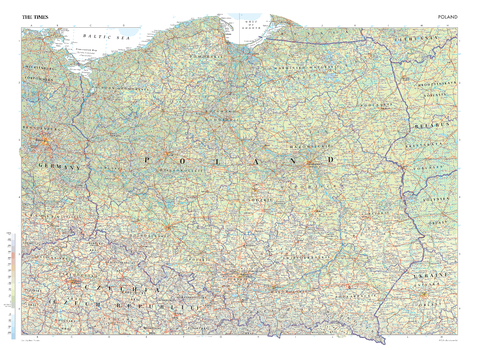 The Times Map of Poland
