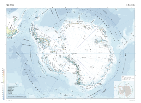 The Times Map of Antarctica