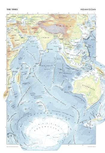The Times Map of the Indian Ocean