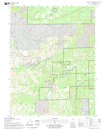 Barkley Mountain Quadrangle, California