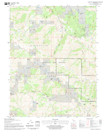 Bartlett Springs Quadrangle, California