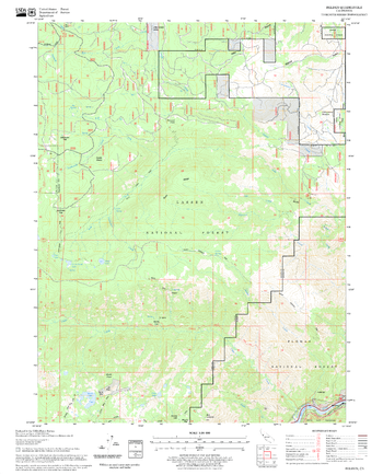 Belden Quadrangle, California