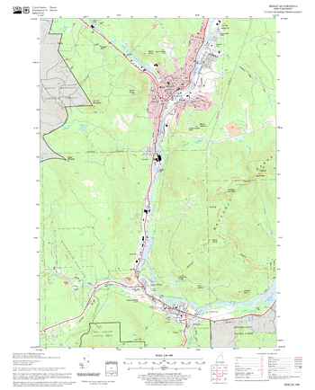 Berlin Quadrangle, New Hampshire-Vermont