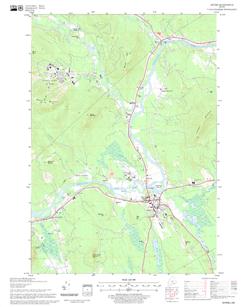 Bethel Quadrangle, New Hampshire-Vermont