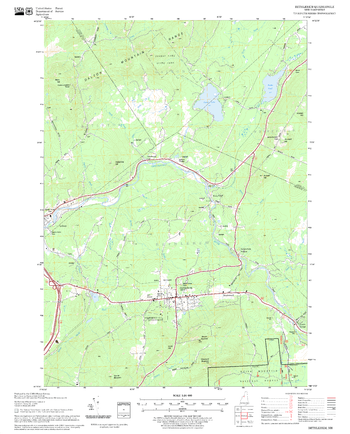 Bethlehem Quadrangle, New Hampshire-Vermont