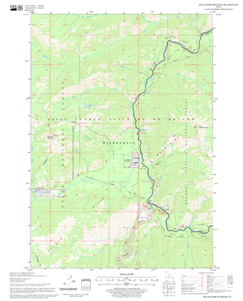 Big Soldier Mountain Quadrangle, Idaho