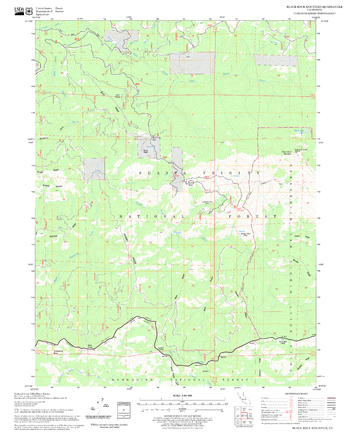 Black Rock Mountain Quadrangle, California