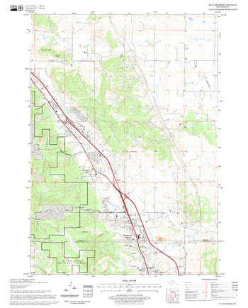 Blackhawk Quadrangle, South Dakota