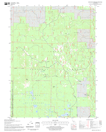 Bogard Buttes Quadrangle, California