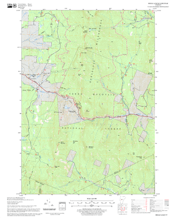 Bread Loaf Quadrangle, New Hampshire-Vermont