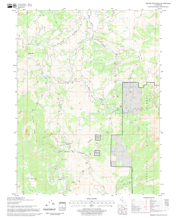 Brushy Mountain Quadrangle, California