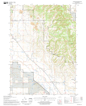 Burdock Quadrangle, South Dakota