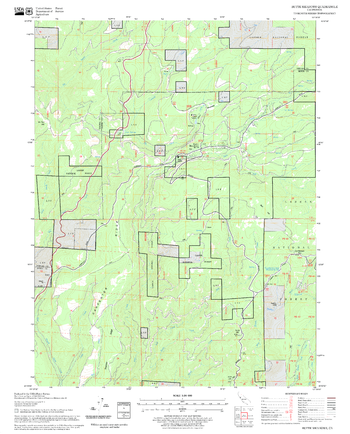 Butte Meadows Quadrangle, California