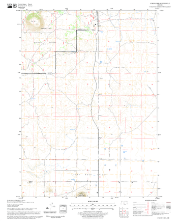 Cabin Lake Quadrangle, Oregon