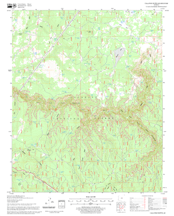 Calloway Butte Quadrangle, Arizona
