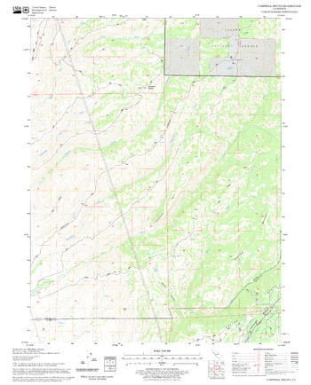 Campbell Mound Quadrangle, California