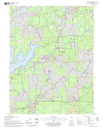 Camptonville Quadrangle, California