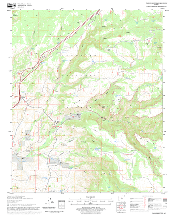 Casner Butte Quadrangle, Arizona