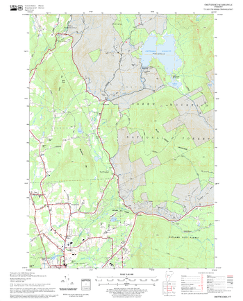 Chittenden Quadrangle, New Hampshire-Vermont