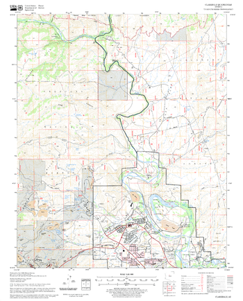Clarkdale Quadrangle, Arizona