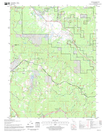 Clio Quadrangle, California