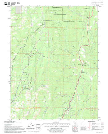 Cohasset Quadrangle, California