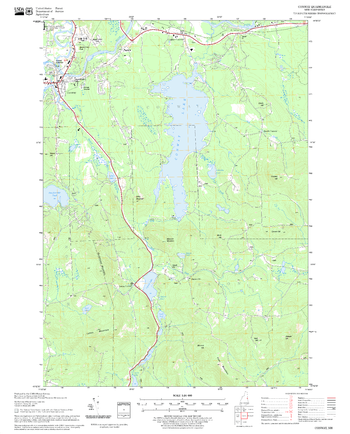 Conway Quadrangle, New Hampshire-Vermont