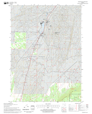 Crescent Quadrangle, Oregon