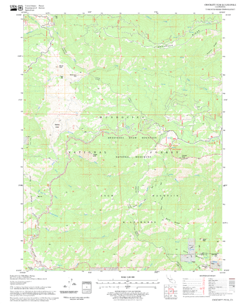 Crockett Peak Quadrangle, California