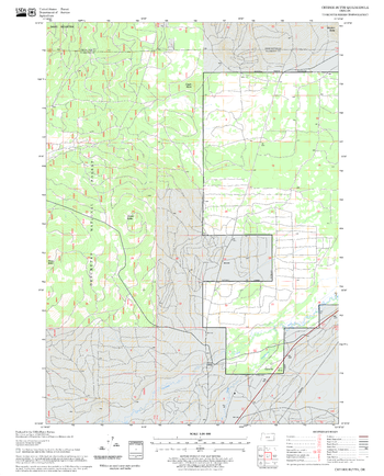 Cryder Butte Quadrangle, Oregon