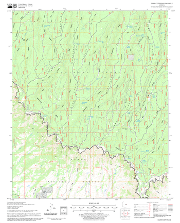 Dane Canyon Quadrangle, Arizona