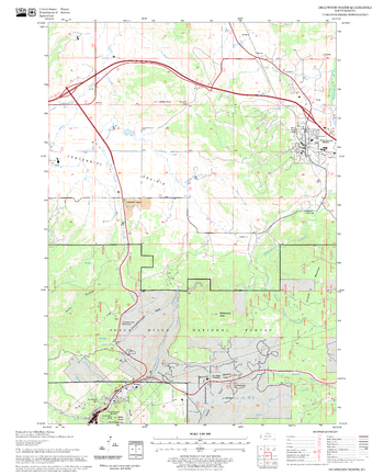 Deadwood North Quadrangle, South Dakota