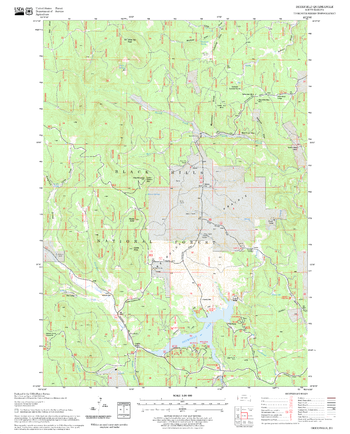 Deerfield Quadrangle, South Dakota