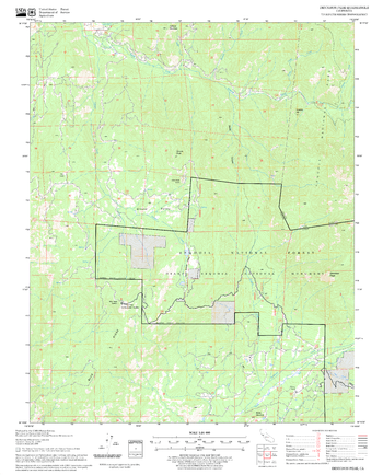 Dennison Peak Quadrangle, California