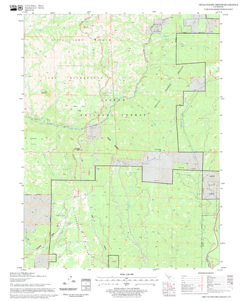 Devils Parade Ground Quadrangle, California