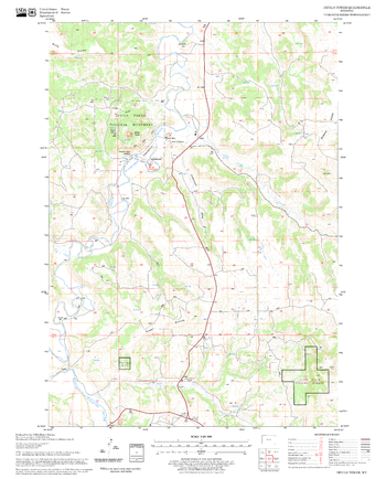 Devils Tower Quadrangle, South Dakota
