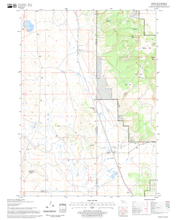 Dewey Quadrangle, South Dakota